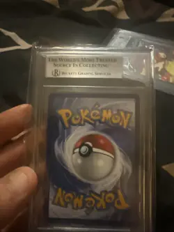 Pokemon 2019-22 Lance's Charizard V Promo Card Graded Beckett 9 Mint - Image 2