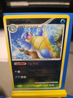 Blastoise 2/127 VLP Reverse Holo Rare Platinum Base Set Pokemon Card - Image 4