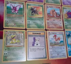 15 Base Set 2 Vintage Pokemon Cards (Lot #3) 6 Rares NM/LP - Image 2