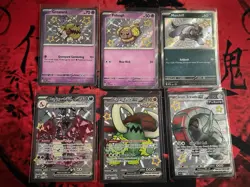 Pokemon TCG Paldean Fates black star promo Card Set Lot of 6 - Image 1