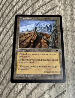 MTG: Wasteland Tempest 1997 Card Regular Magic The Gathering - Image 1