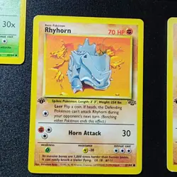 Pokemon TCG 1st Edition Lot of 10 Cards - Image 5