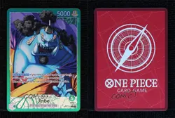 2025 One Piece Card Game: A Fist of Divine Speed OP11 L Jinbe (Alt Art) - Image 3