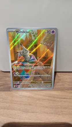 Mimikyu 075 Black Star Promo Illustration Rare SVP075 Holo Pokemon Card - NM - Image 1