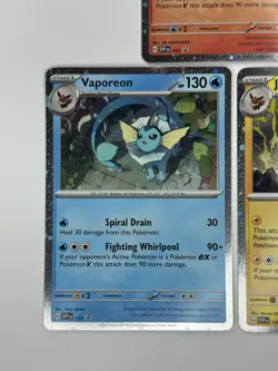 Prismatic Evolutions Poster Collection - Eeveelution Promo Cards Cosmo Holo - Image 3