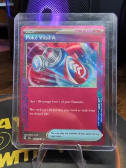 Poke Vital A Ace Spec Pokemon Item Trainer Card Shrouded Fable SFA 062 - Image 1