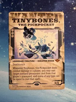 NM Foil M - Tinybones, the Pickpocket (Showcase): Outlaws of Thunder Junction - Image 1