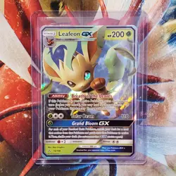 Leafeon GX - Secret Rare + Full Art + Regular - Pokemon Cards - Lot #368 - Image 2