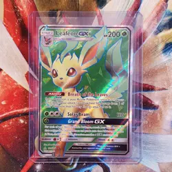 Leafeon GX - Secret Rare + Full Art + Regular - Pokemon Cards - Lot #368 - Image 4