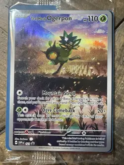 Teal Mask Ogerpon 123 Sv: Scarlet & Violet Promo Cards Holo - Image 1