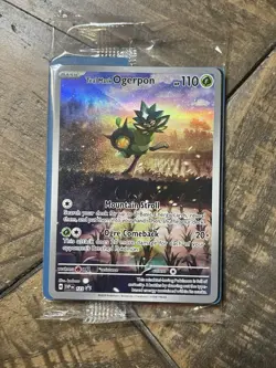 Teal Mask Ogerpon 123 Sv: Scarlet & Violet Promo Cards Holo - Image 3