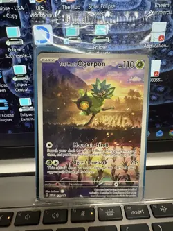 Teal Mask Ogerpon 123 Sv: Scarlet & Violet Promo Cards Holo Sealed - Image 1