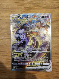 Mewtwo VSTAR GG44/GG70 - Crown Zenith Galarian Gallery - NM Pokemon Card - Image 1
