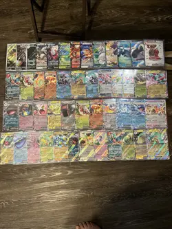 Pokemon Cards 100-Card Lot (3 IR, EX, V, Trainers, Poke Ball) SLEEVES INCLUDED - Image 3