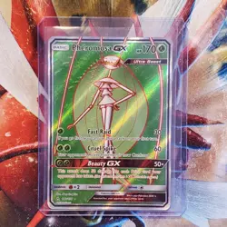 Pheromosa GX (Secret Rare) + Pheromosa GX (Full Art) - Pokemon Cards - Lot #367 - Image 2