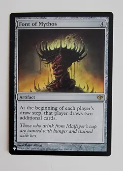 MTG - NM - Font of Mythos - The List - Image 1