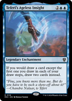 Teferi's Ageless Insight #119 | NM | Murders at Karlov Manor MKC Magic MTG - Image 1