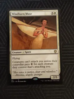 mtg windborn muse commander innistrad: crimson vow - Image 1