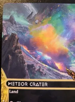 Meteor Crater (Borderless) 0026 Rare Edge Of Eternities Magic: The Gathering - Image 2