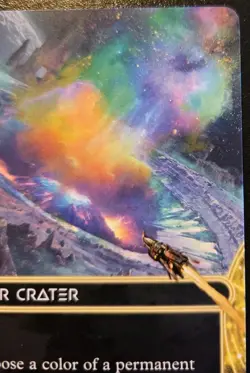 Meteor Crater (Borderless) 0026 Rare Edge Of Eternities Magic: The Gathering - Image 3
