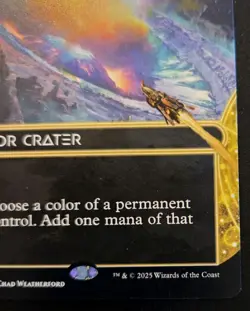 Meteor Crater (Borderless) 0026 Rare Edge Of Eternities Magic: The Gathering - Image 5