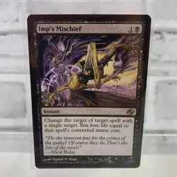 2007 Magic The Gathering: Planar Chaos Imp's Mischief 72/165 - Image 1
