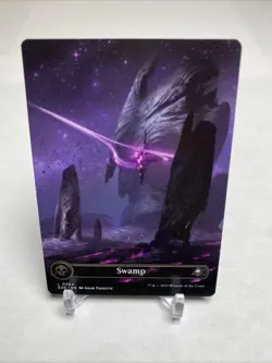 Swamp (0264) (Borderless) Edge of Eternities Regular Mint / NM - Image 1