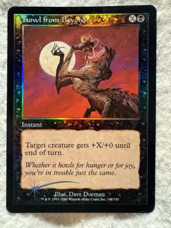 MTG - Howl from Beyond - 7th Edition - Foil - NM - Free Shipping! - Image 1