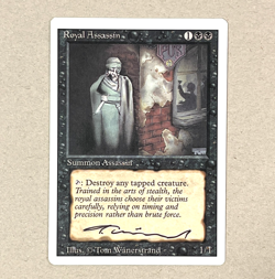 MTG Revised Lot of 3 * ROYAL ASSASSIN, PIRATE SHIP * Signed By Tom Wanerstrand - Image 2