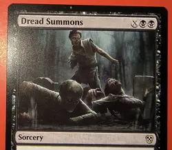 MTG, AETHERDRIFT: DREAD SUMMONS- RARE #0090 DRC, REGULAR FINISH, NM - Image 2