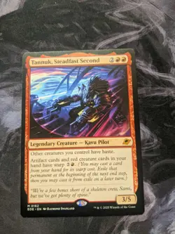 x1 Tannuk, Steadfast Second EOE Edge of Eternities MTG 162 M/NM 1x - Image 1