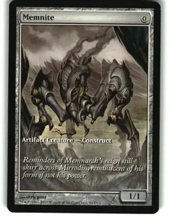 Magic the Gathering - Game Day & Store Championship Promos Memnite 61 Promo - Image 1