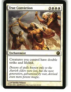 Magic the Gathering - Scars of Mirrodin True Conviction 2010 25 Rare - Image 1