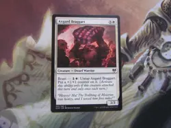 Axgard Braggart x4 and Beskir Shieldmate 4x, Kaldheim White MTG - Image 2