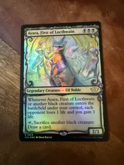 MTG Ayara First of Lochtwain MUL March Of The Machine Multiverse Legends Foil 13 - Image 1