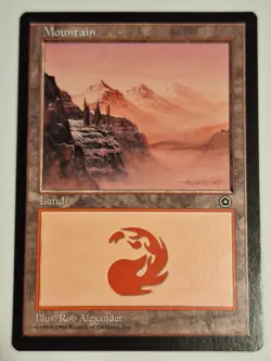 Mountain (157) - Portal: Second Age - Magic the Gathering MTG Nice! - Image 1