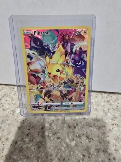 Pokemon TCG: Pikachu 160/159 Crown Zenith Secret Rare Full Art Holo NM - Image 1