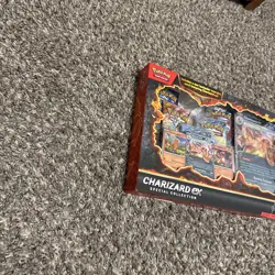 Pokemon Charizard Ex Factory Sealed Special Collection Box 5 Booster Packs New - Image 5