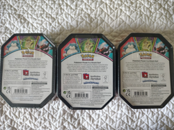 Pokemon TCG Mighty Mysterious Tin Set of Darkrai, Mimikyu & Snorlax. Sealed - Image 4