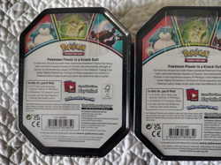 Pokemon TCG Mighty Mysterious Tin Set of Darkrai, Mimikyu & Snorlax. Sealed - Image 5