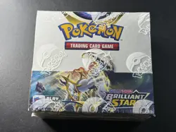 POKEMON TCG SWORD & SHIELD BRILLIANT STARS FACTORY SEALED 36 PACK BOOSTER BOX B - Image 1