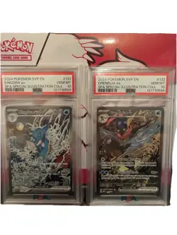 Pokemon TCG Greninja EX and Kingdra EX Promos SEQUENTIAL SET PSA 10s!!! - Image 1