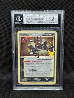 2022 Pokemon Celebrations ETB Greninja Black Star Promo BGS 9 (A) - Image 1