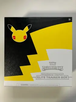 Pokemon TCG: Celebrations Pokemon Center Elite Trainer Box ETB Exclusive 820650809866 - Image 1