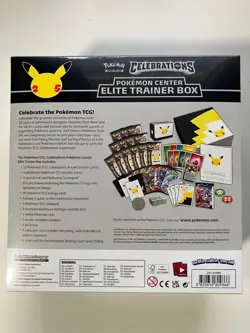 Pokemon TCG: Celebrations Pokemon Center Elite Trainer Box ETB Exclusive 820650809866 - Image 4