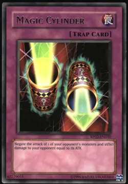 Yu-Gi-Oh! - Retro Pack 2 Magic Cylinder 2009 RP02-EN050 Rare Unlimited - Image 1