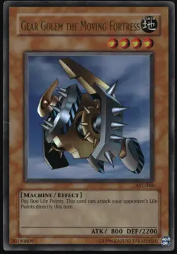 Yu-Gi-Oh! Ancient Sanctuary Gear Golem the Moving Fortress 2004 AST018 Unlimited - Image 1