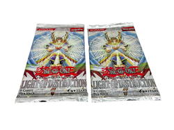 Lot of (2) Yu-Gi-Oh! Light of Destruction Booster Pack Sealed - Image 1