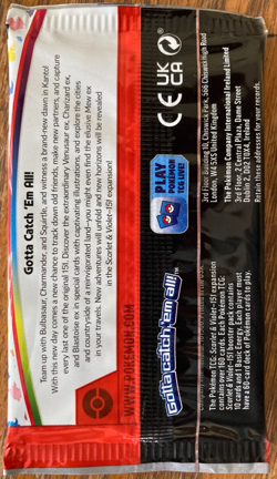 Pokemon 151 Booster Pack - 10 Cards / Pack - NEW / SEALED - Image 2