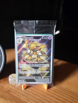 Alakazam 009- Mega Evolutions SEALED Promo Pokemon Card Sealed - Near Mint - Image 2